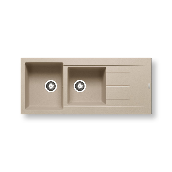 ΝΕΡΟΧΥΤΗΣ PYRAMIS ALAZIA (116X50) 1 3/4B 1D DARK BEIGE